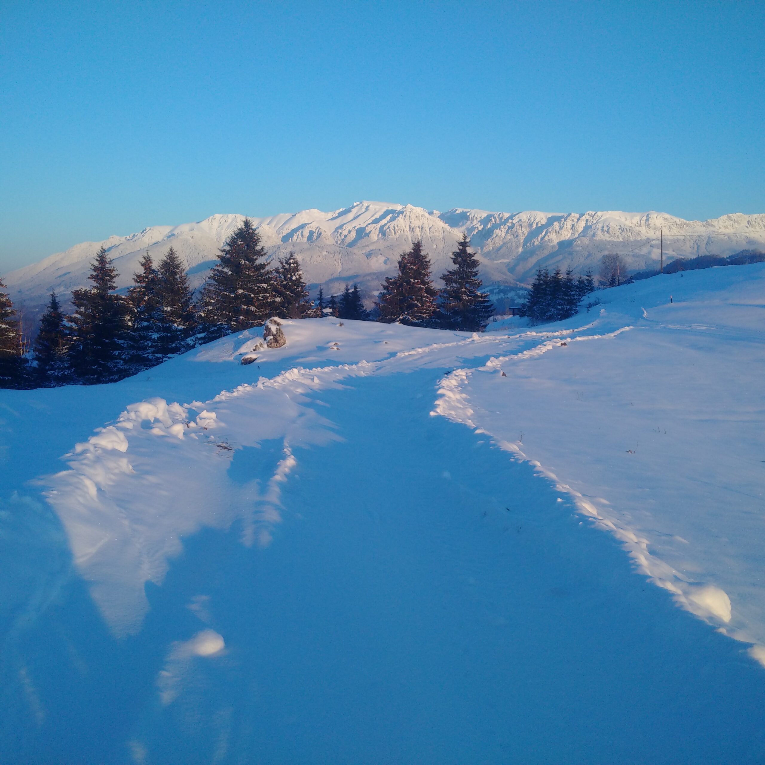 Munții Bucegi iarna